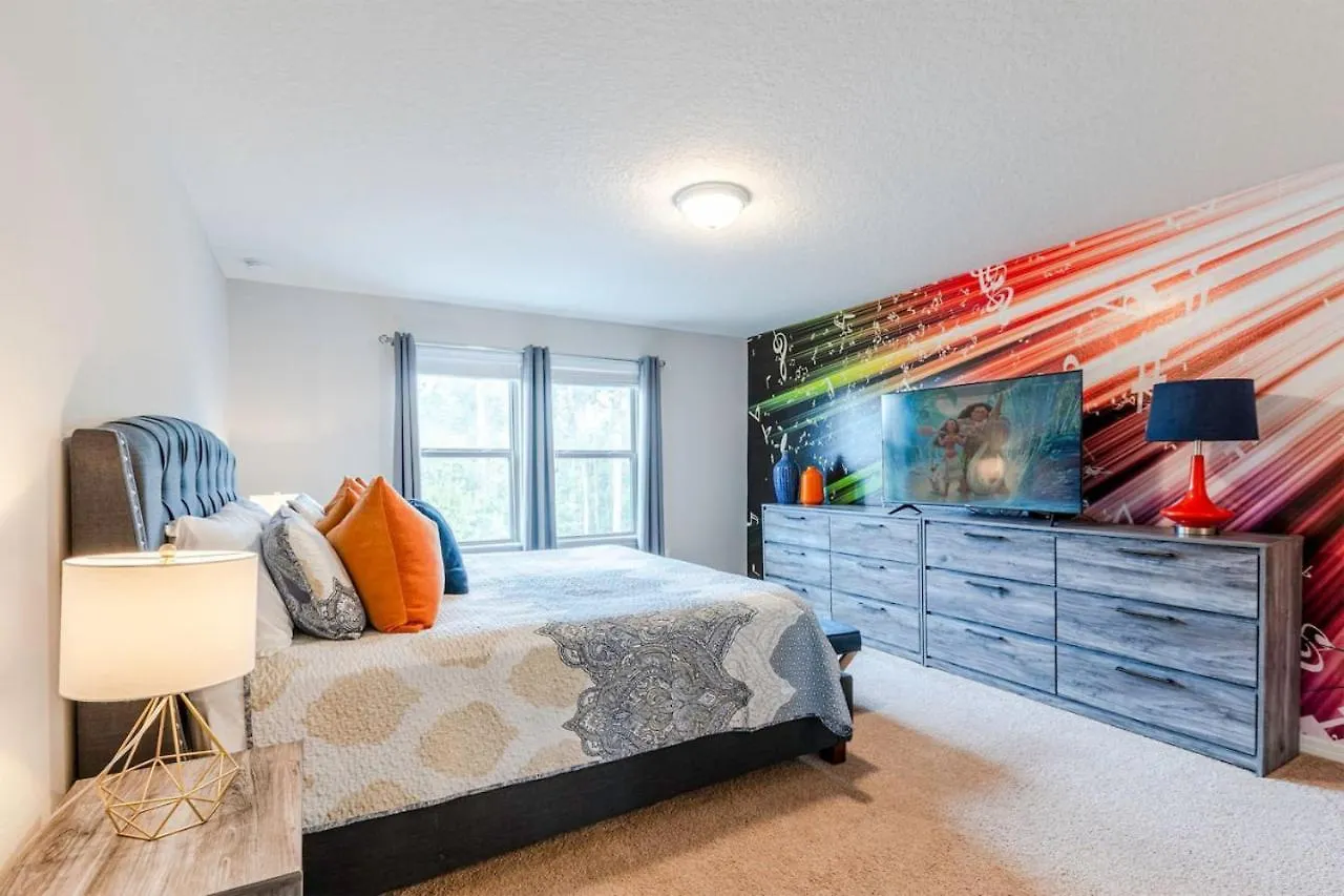 5 Bedroom 4.5 Bathroom Windsor At Westside 8883 Holiday home Kissimmee