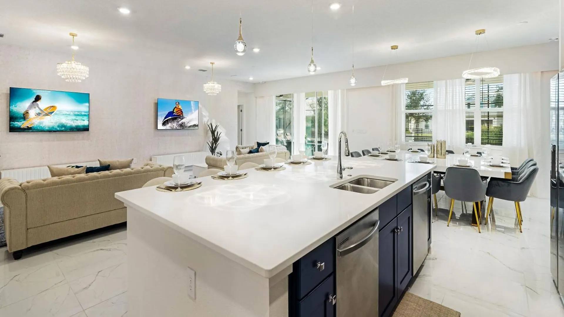 Luxury Family With Private Pool Hot Tub Cinema & Games Holiday home Kissimmee