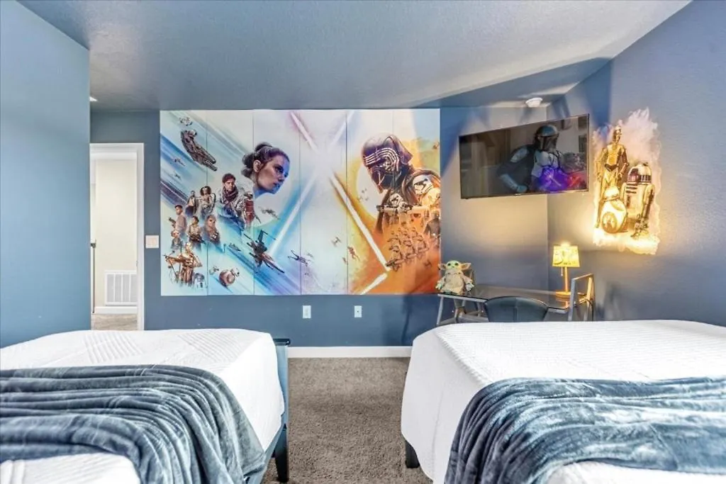8 Bedrooms- 5 Bathrooms- Champions Gate 9004sh Holiday home Kissimmee