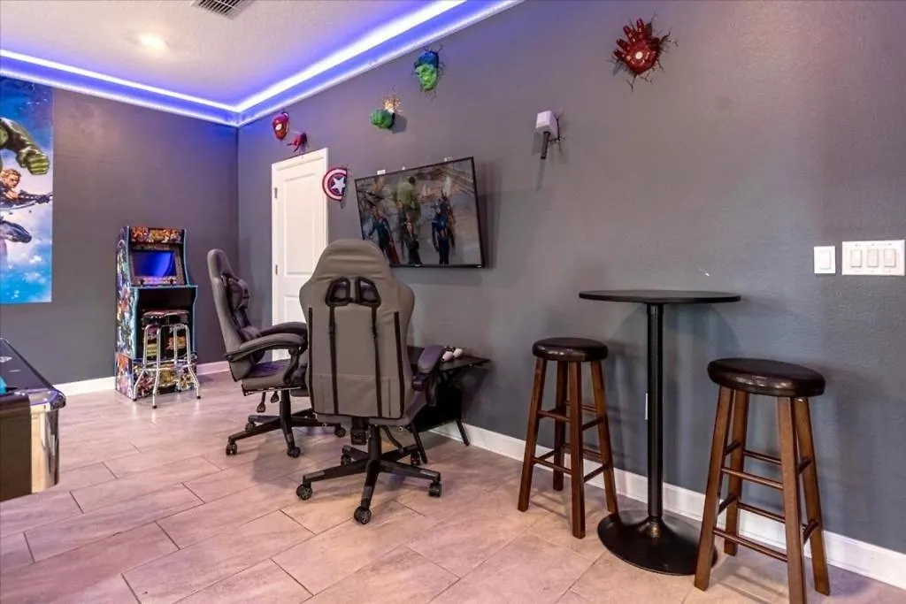 8 Bedrooms- 5 Bathrooms- Champions Gate 9004sh