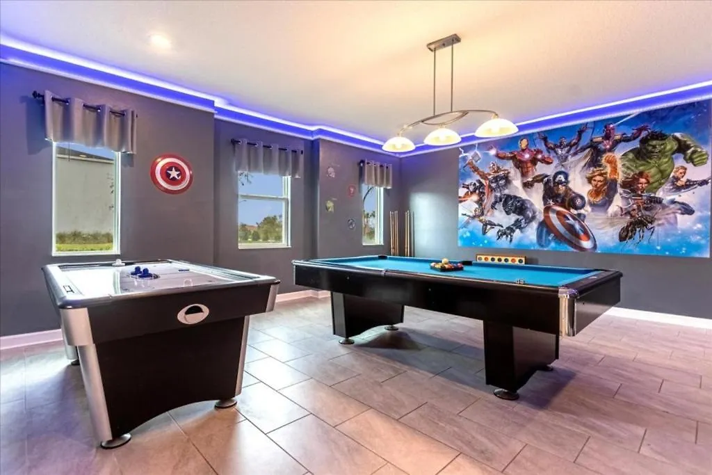8 Bedrooms- 5 Bathrooms- Champions Gate 9004sh