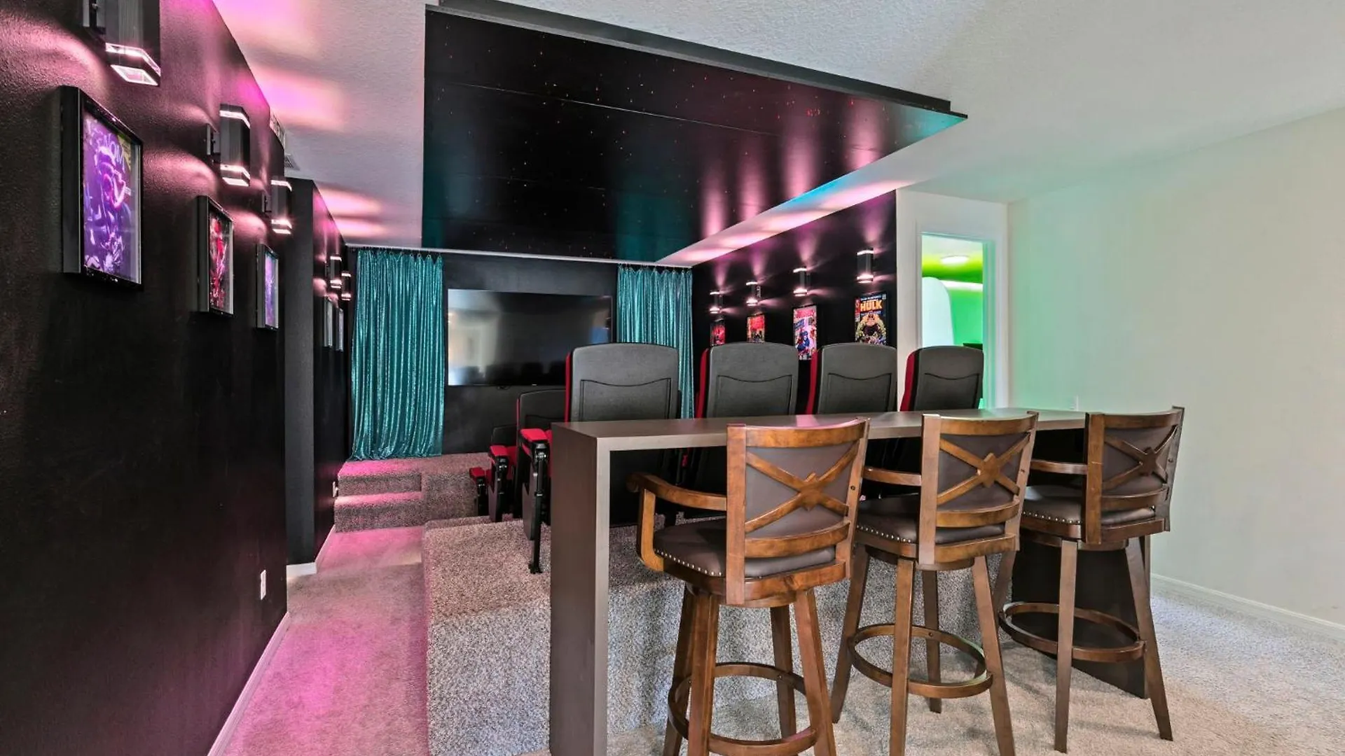 9 Bedrooms- 6,5 Bathrooms- Solara 8900 Th * Kissimmee