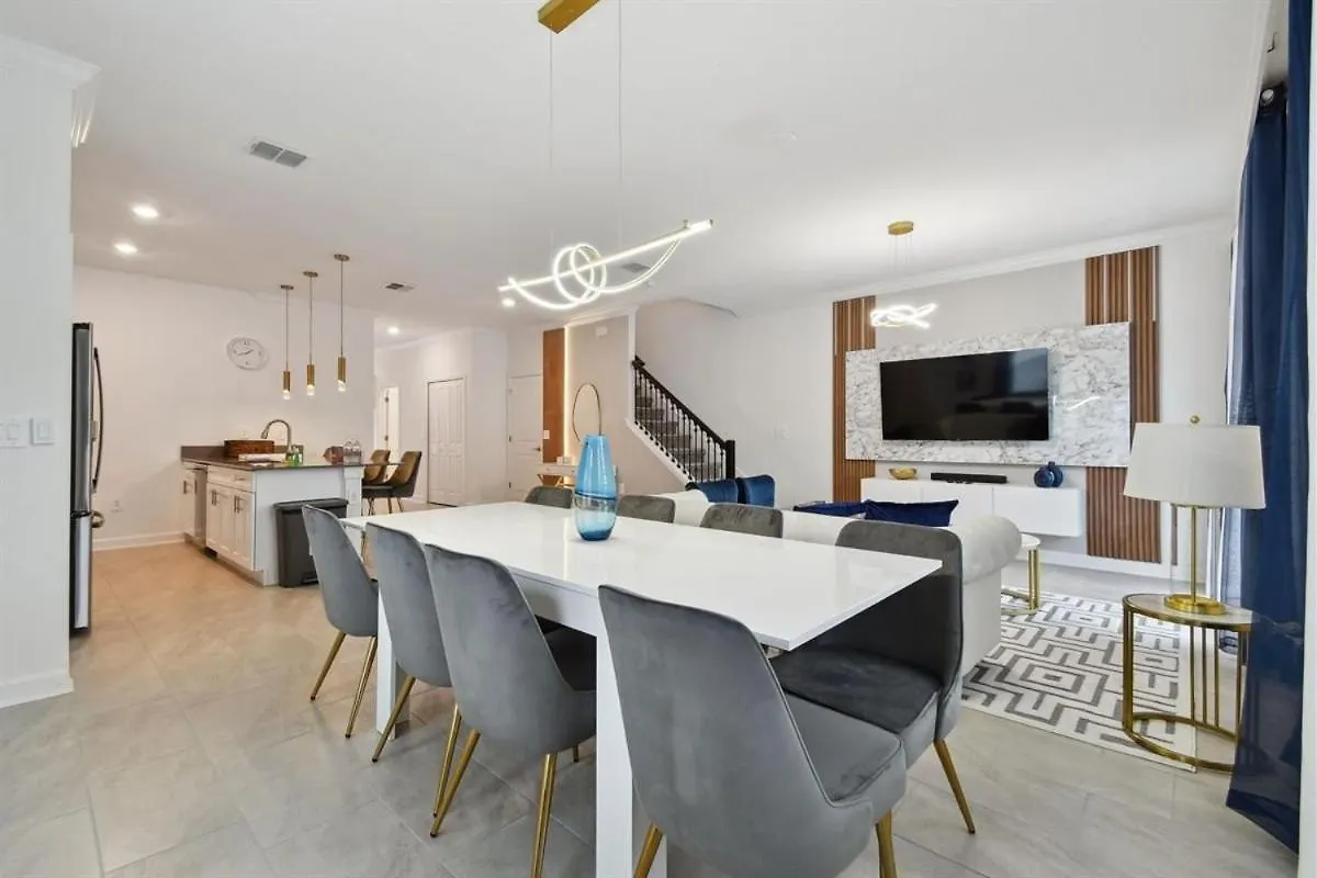 2581 - 5q/4b Luxuosa Casa *acesso Ao Resort* Villa Kissimmee