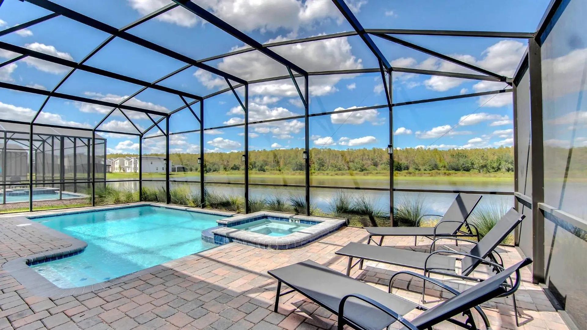 9bd 5bath /lake View/ Bbq Grill/ Pool Heat Ferienhaus *