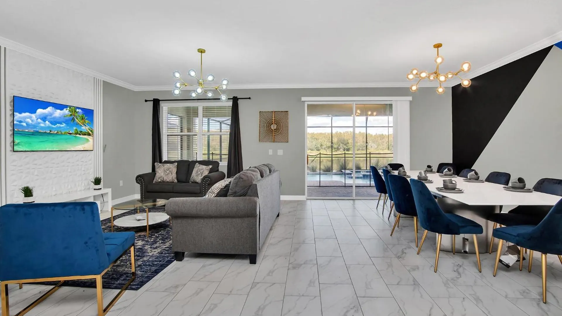 9bd 5bath /lake View/ Bbq Grill/ Pool Heat Ferienhaus
