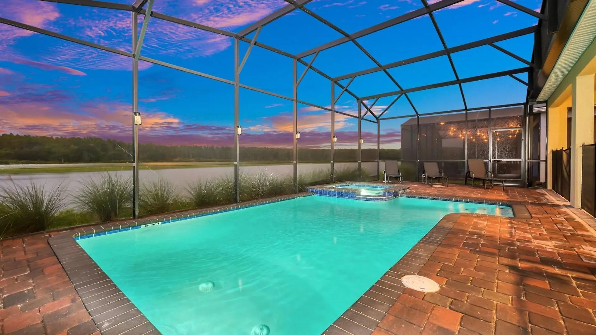 9bd 5bath /lake View/ Bbq Grill/ Pool Heat * Kissimmee