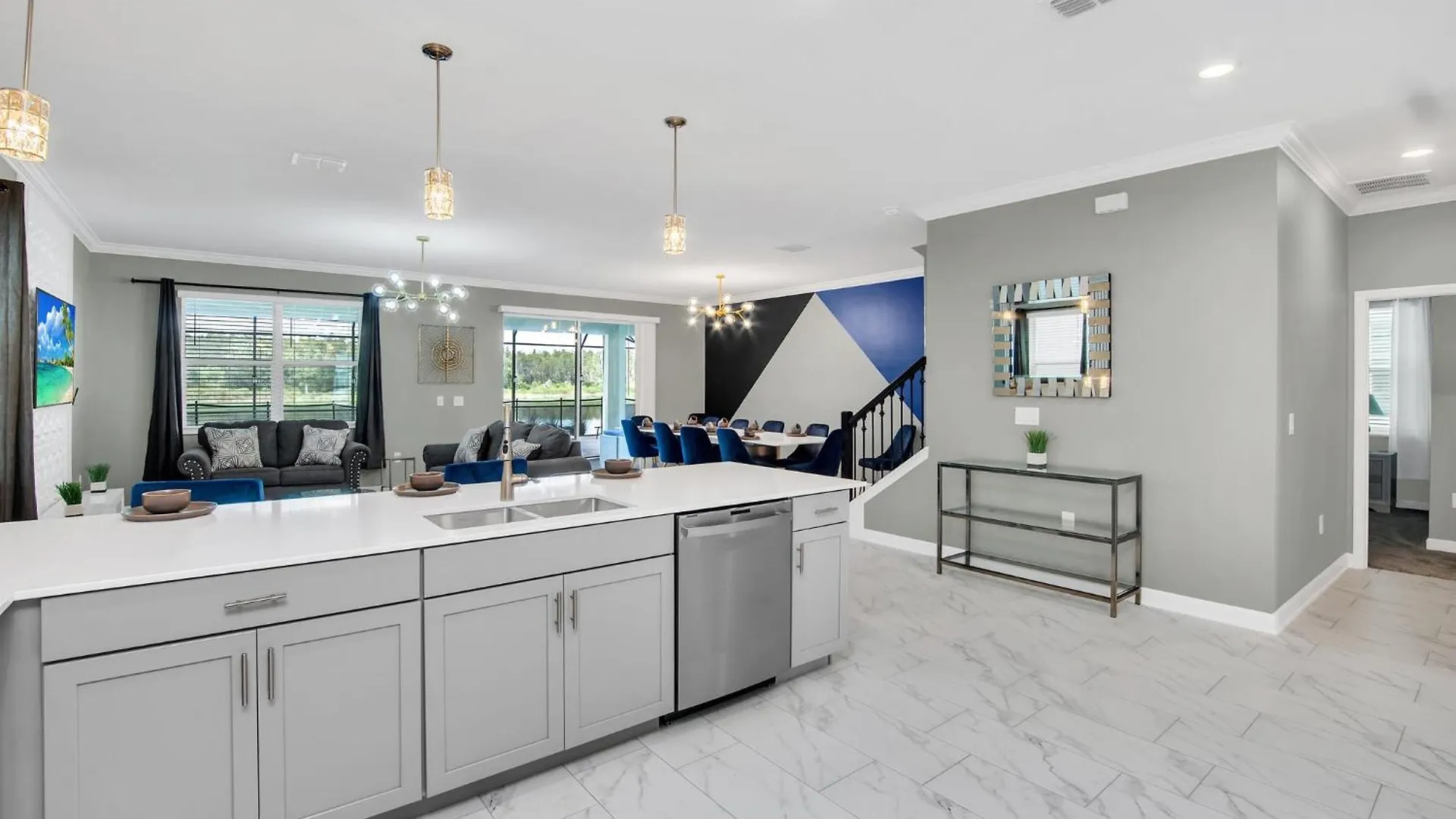 9bd 5bath /lake View/ Bbq Grill/ Pool Heat Ferienhaus