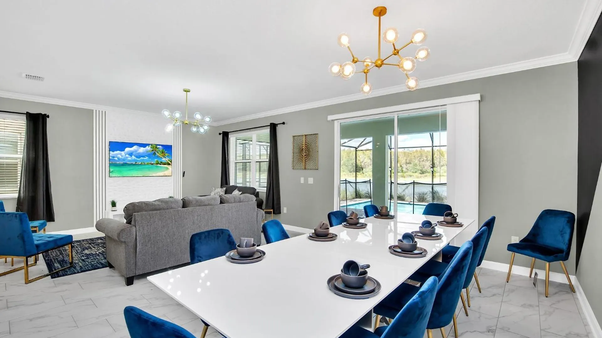 9bd 5bath /lake View/ Bbq Grill/ Pool Heat * Kissimmee