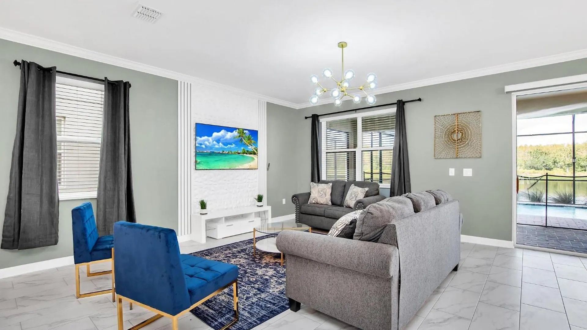 9bd 5bath /lake View/ Bbq Grill/ Pool Heat *