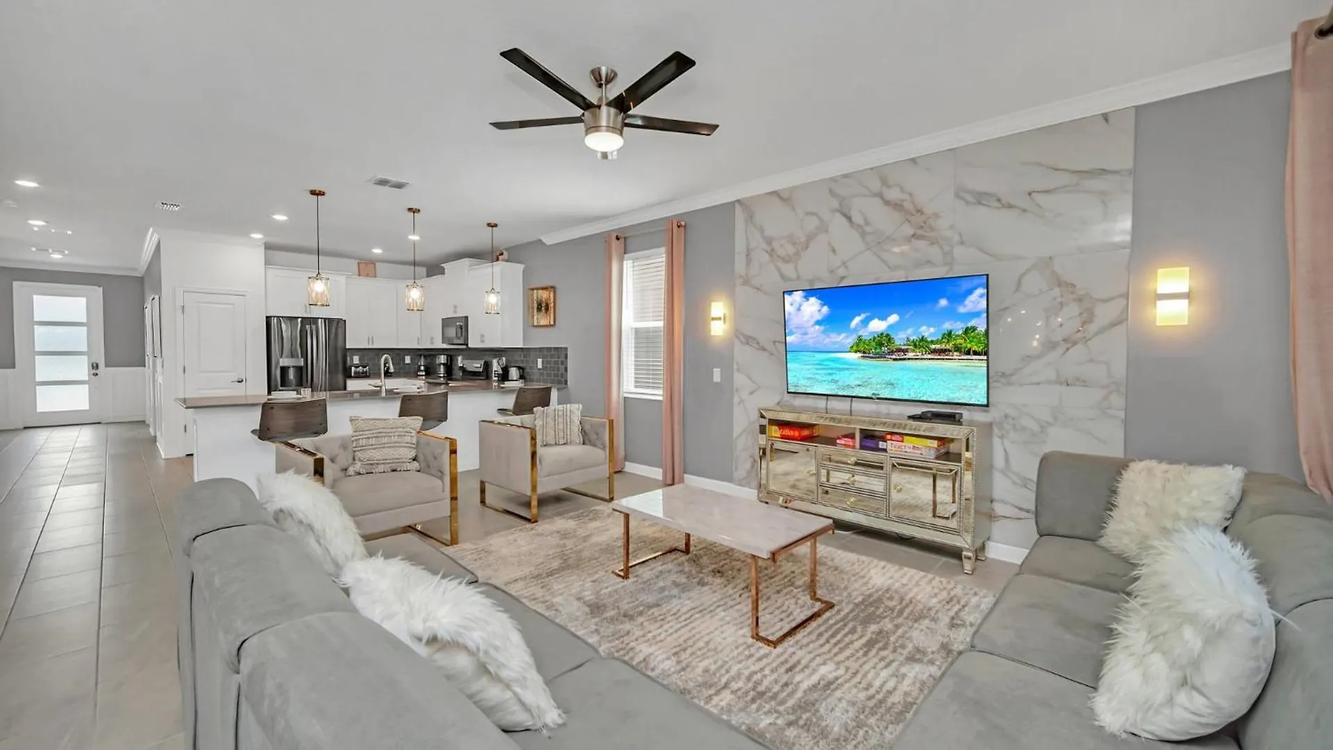 Perfect 9 Bed 5 Bath Home/games Room/ Private Pool Kissimmee