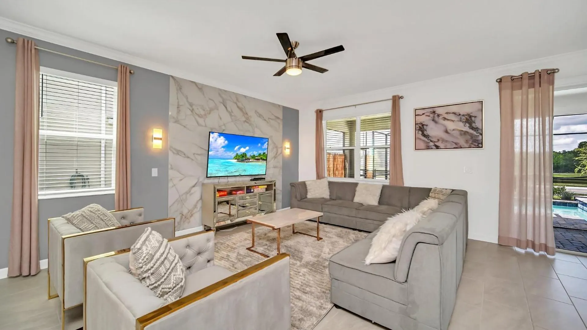Holiday home Perfect 9 Bed 5 Bath Home/games Room/ Private Pool Kissimmee