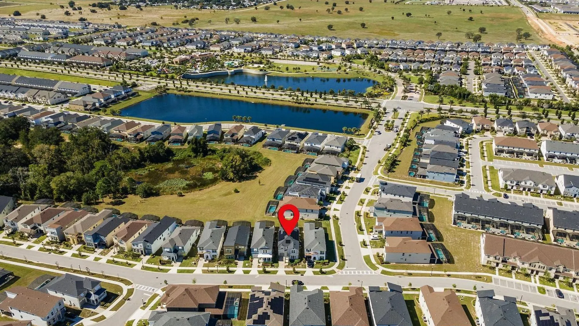 Villa 6br/5ba Luxurious With Private Pool Kissimmee