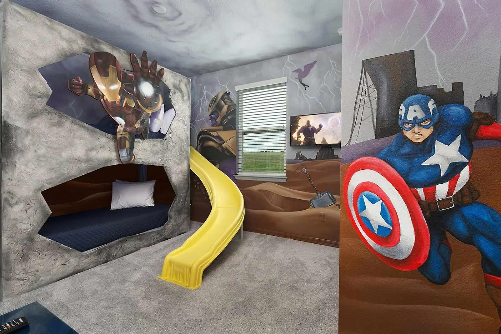 Epic With Superhero Br, Theater, Arcade & Pool Villa Kissimmee