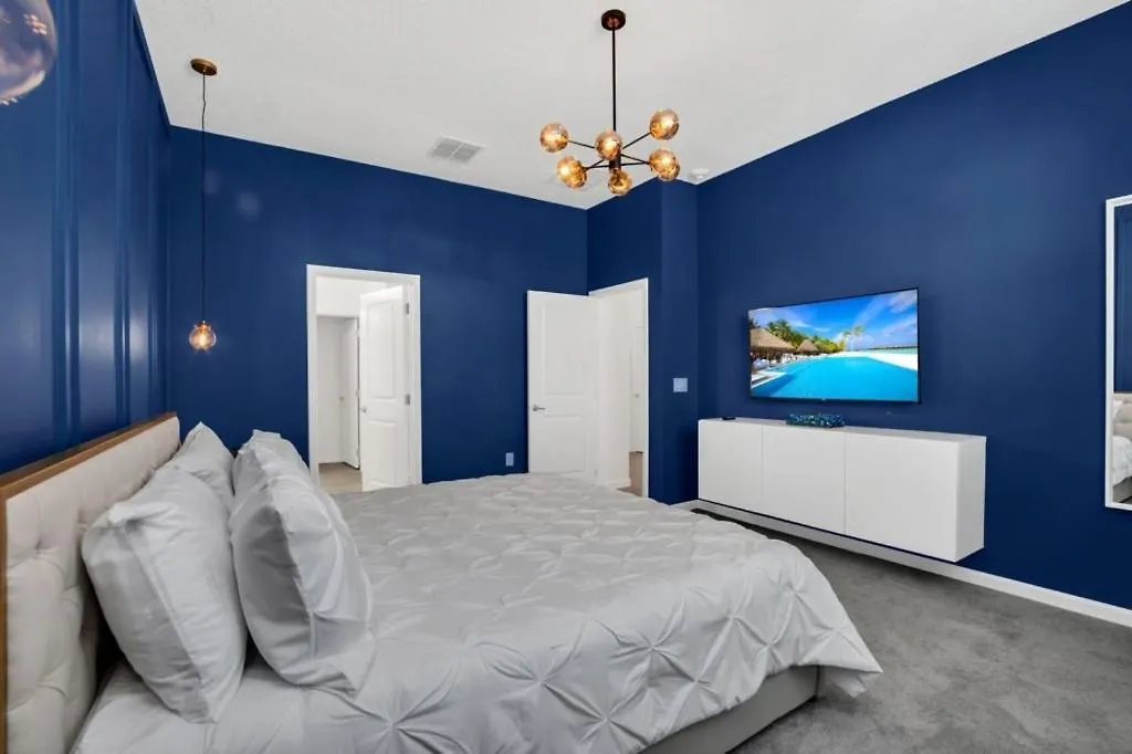 Beautiful 12 Bedrooms House 4473 * Kissimmee
