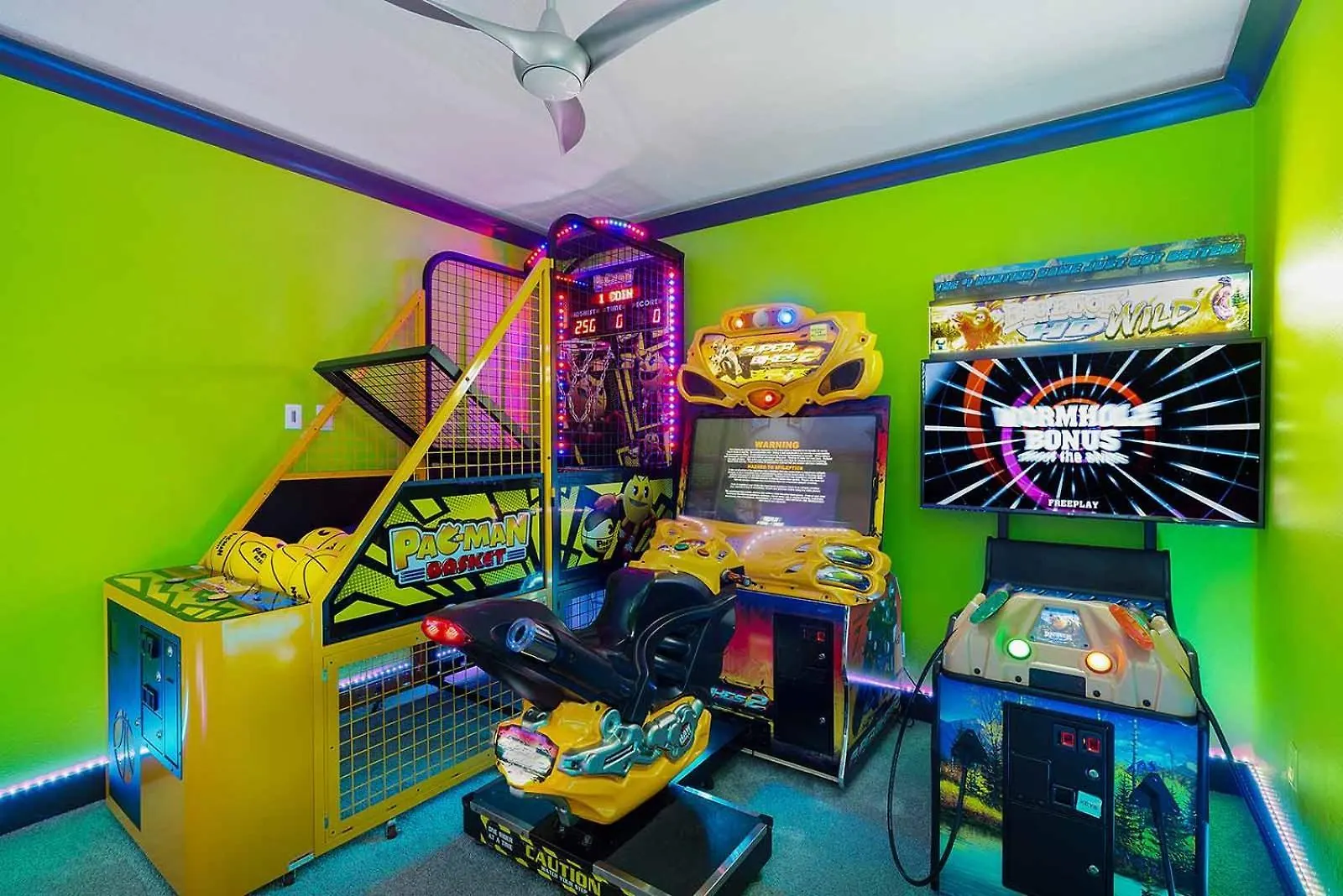 Villa Fab Near With Gamer Br, Theater & Arcade Kissimmee