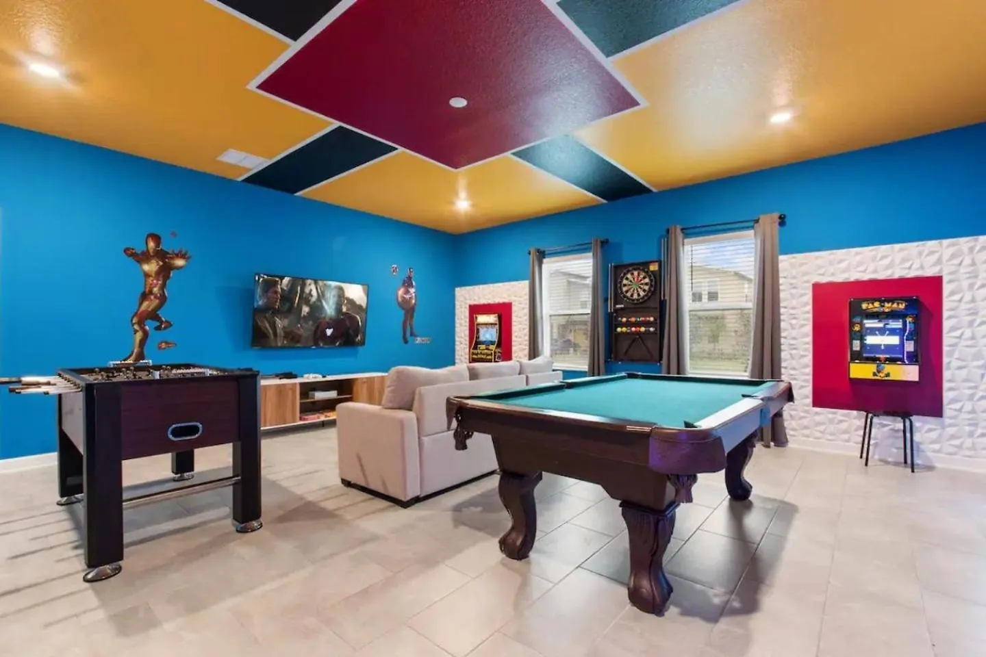 Villa Brand New Theme 7br/5ba Game Private Pool/spa Free Pool Heat! *