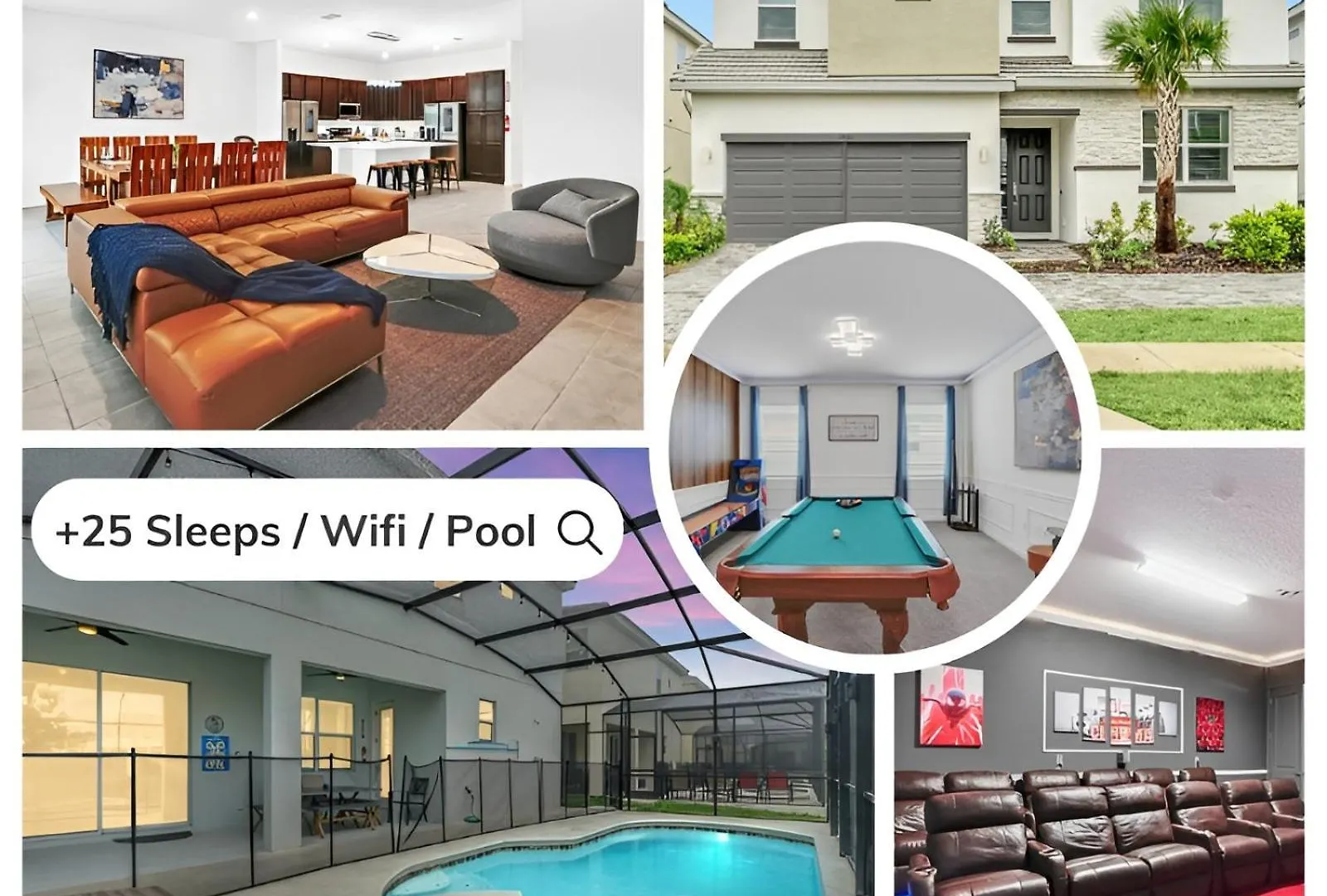 Holiday home Spacious Dreamscape 12rooms 11 Bathrooms 25 People Wifi