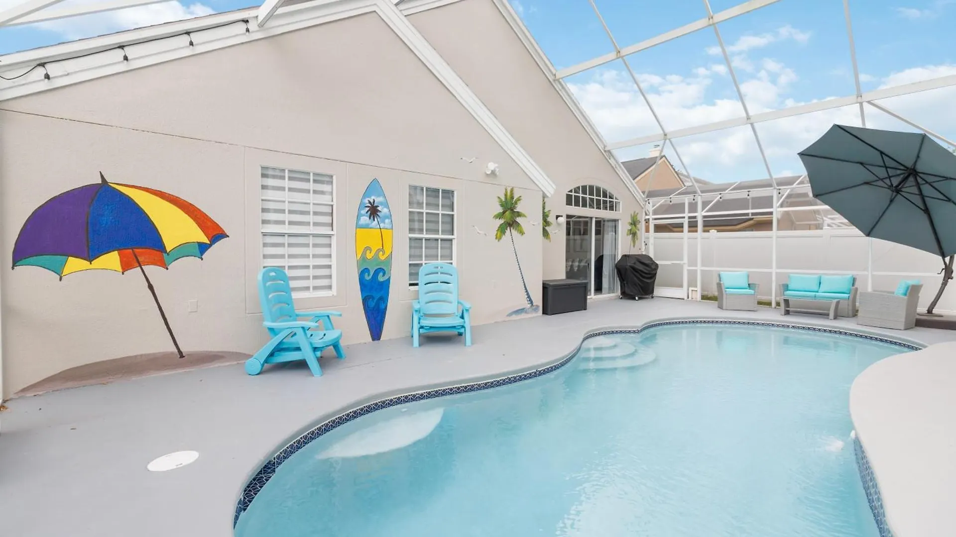 Fascinating Private Pool And Game-room, Near Disney!! Holiday home