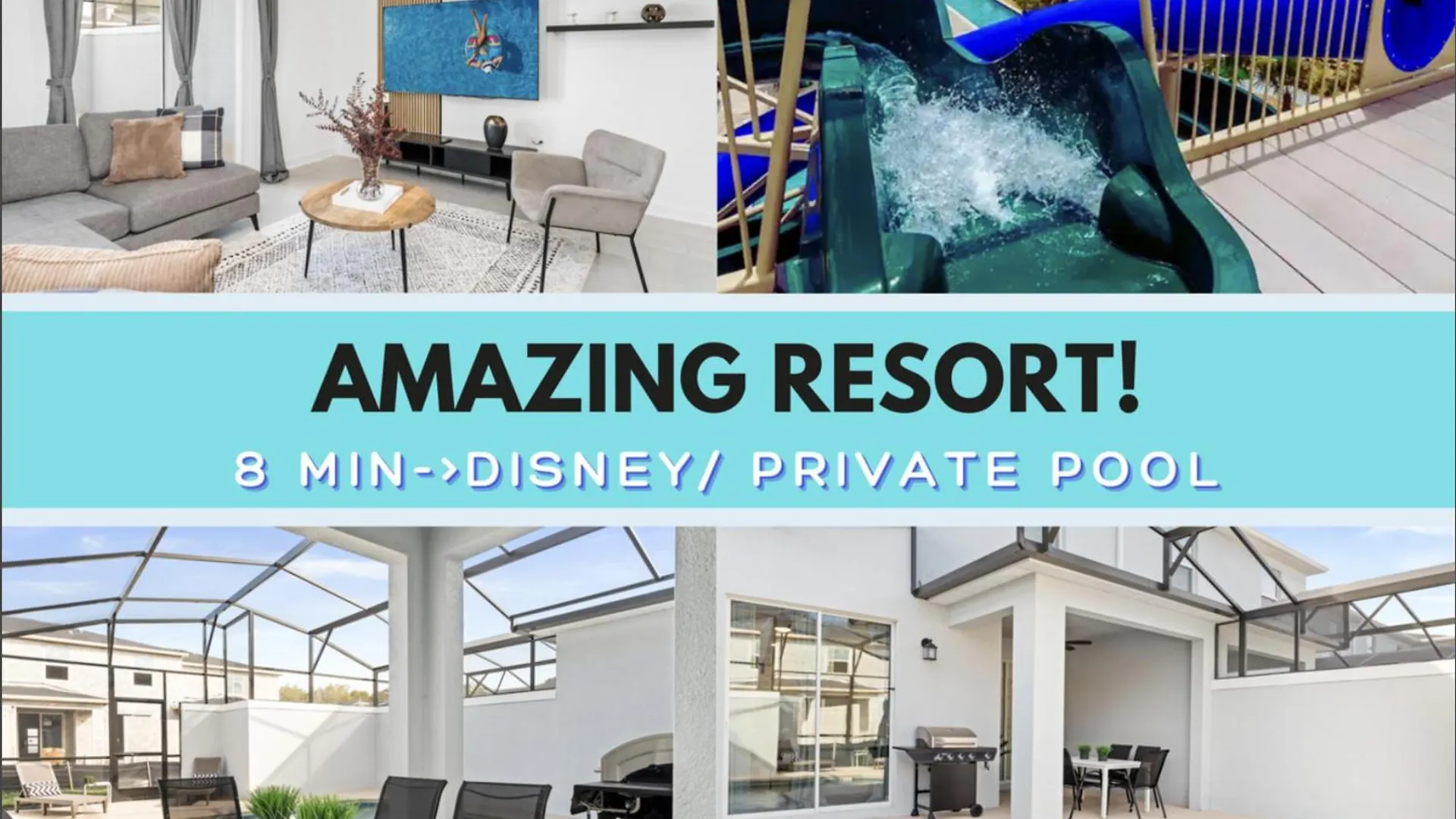 Storey Pool Free Waterpark 2 Miles To Disney! Holiday home *