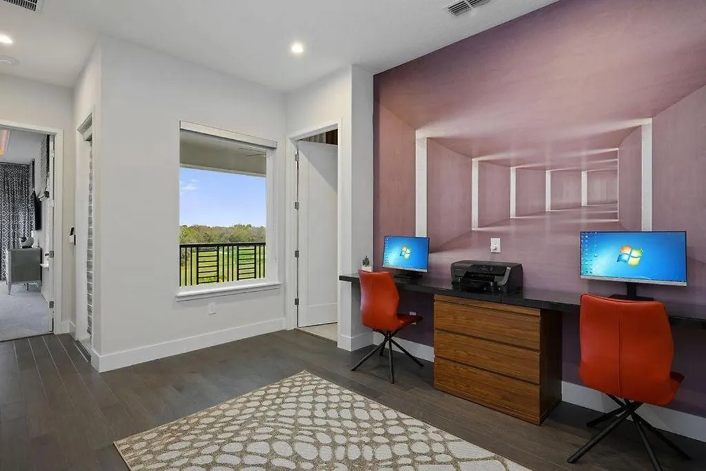 Modern 7 Bdrm Mansion With Themed Bedrooms At The Bear's Den Holiday home Kissimmee