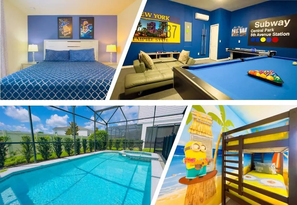 Villa Near Themed Luxury 5bd Private Pool Kissimmee