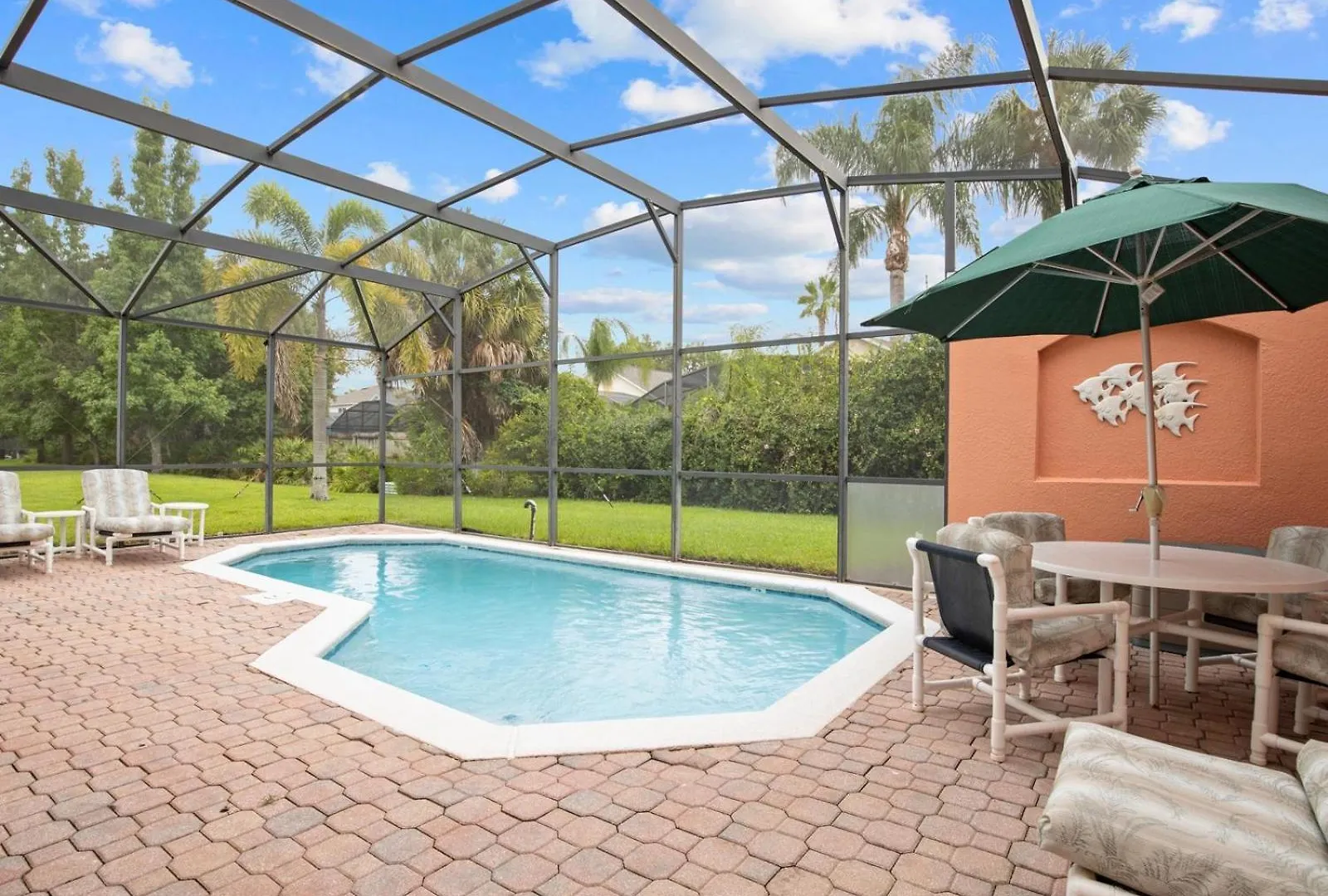 No Fee, Near Disney, 4 Bd With Private Pool Villa Kissimmee