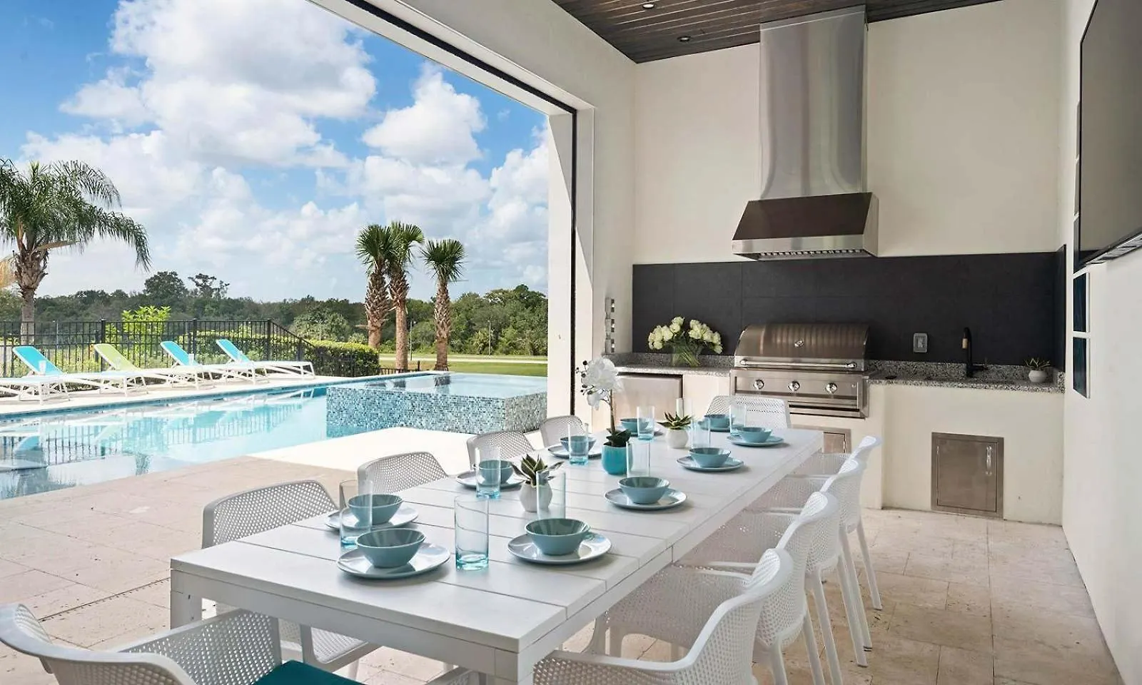 Luxurious 7 Bdrm Mansion With Infinity Pool At Reunion Holiday home Kissimmee