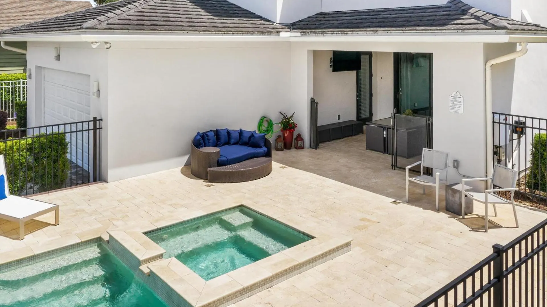 5 Star With Private Pool On Reunion And Orlando 5707