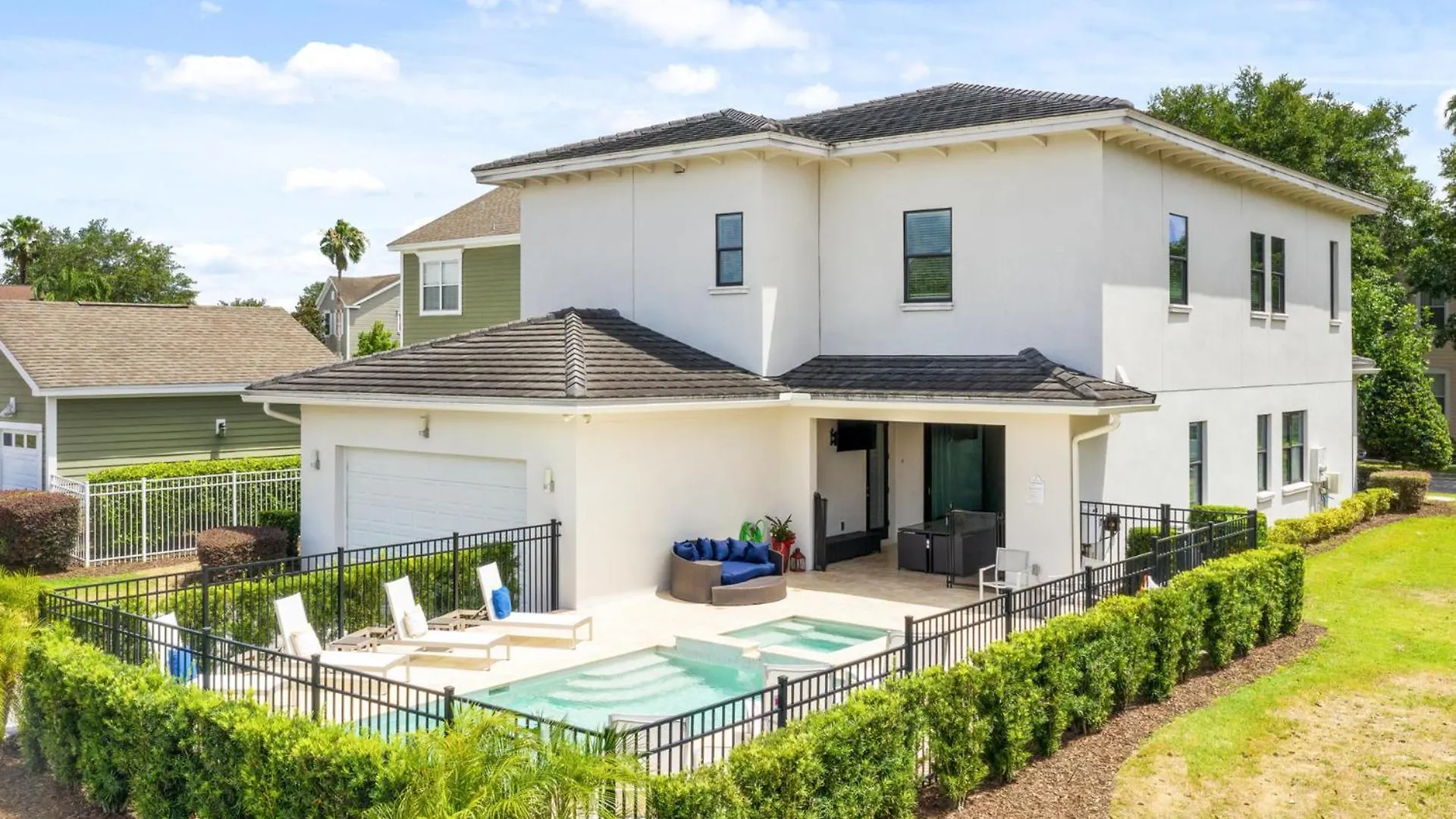 5 Star With Private Pool On Reunion And Orlando 5707 Vila Kissimmee