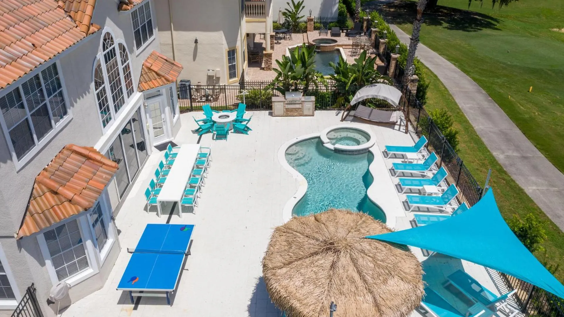 Exclusive With Large Private Pool On Reunion And Orlando 5282