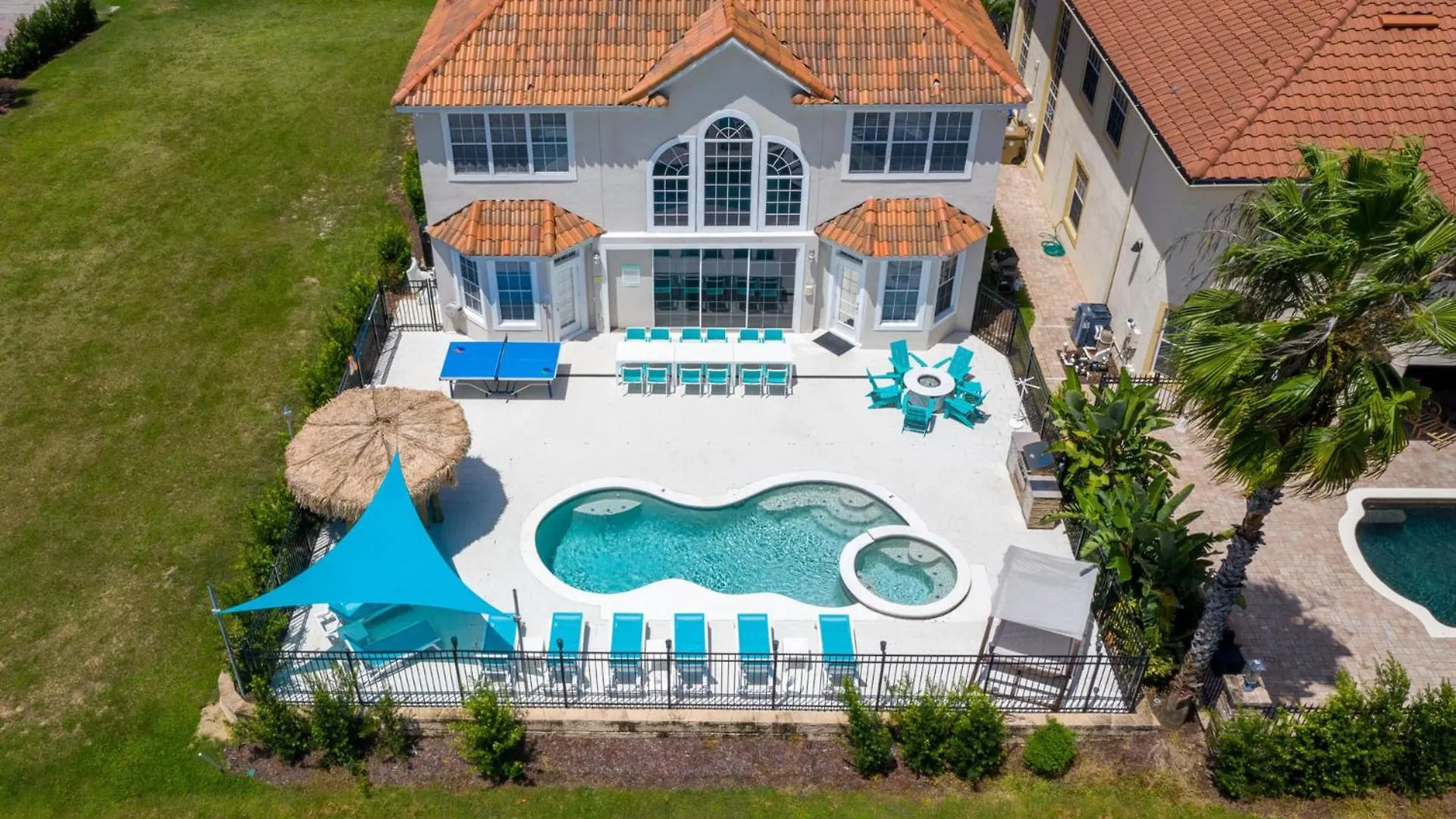Exclusive With Large Private Pool On Reunion And Orlando 5282 Villa Kissimmee