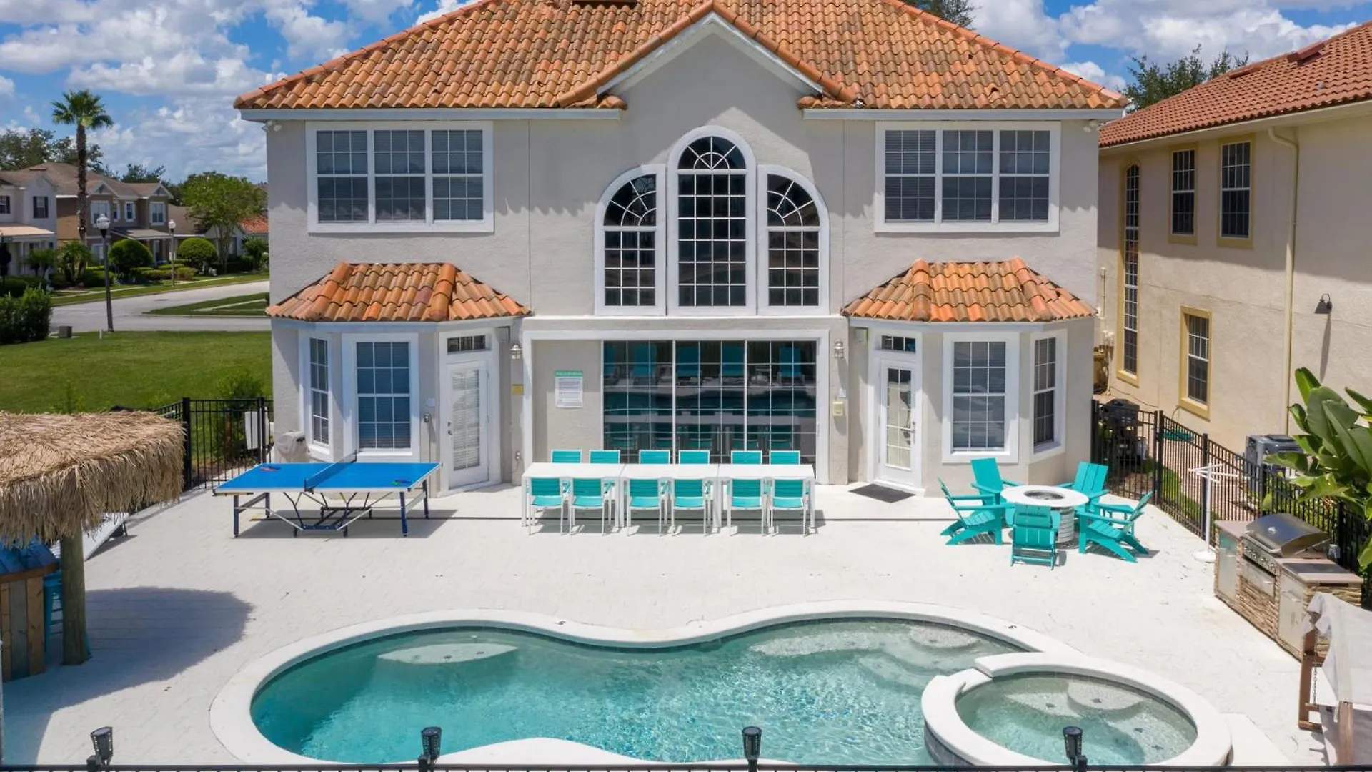 Exclusive With Large Private Pool On Reunion And Orlando 5282