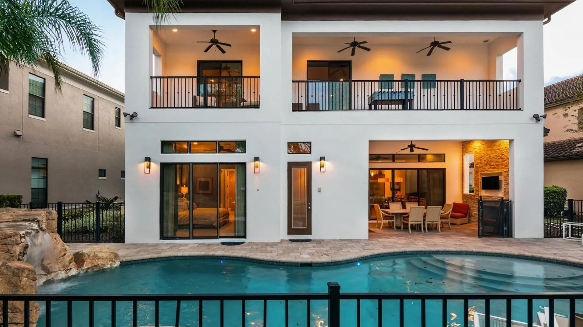 Luxury Mansion With Private Pool On Reunion And Orlando Mansion 5256 Kissimmee
