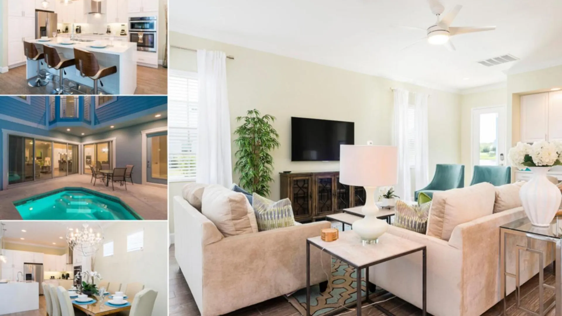 Villa Perfect 5 Bedroom On Reunion And Orlando 5145 *