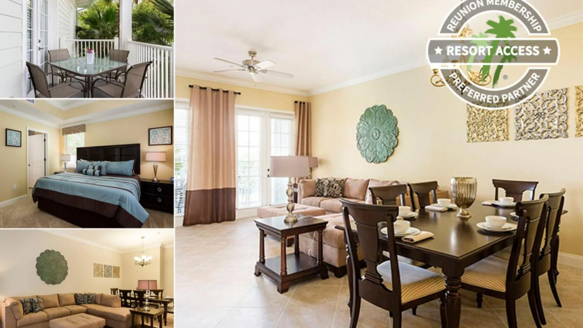 Perfect 3 Bedroom On Reunion And Orlando 5139 Villa Kissimmee