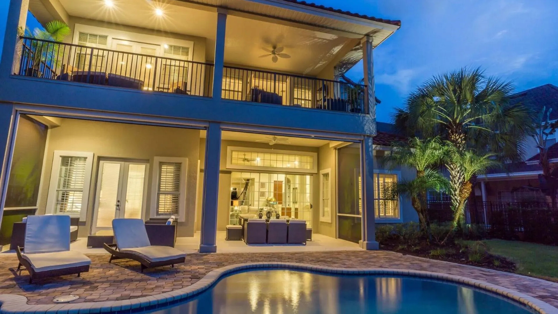 5 Star On Reunion And With Large Private Pool Orlando 5143 Villa Kissimmee