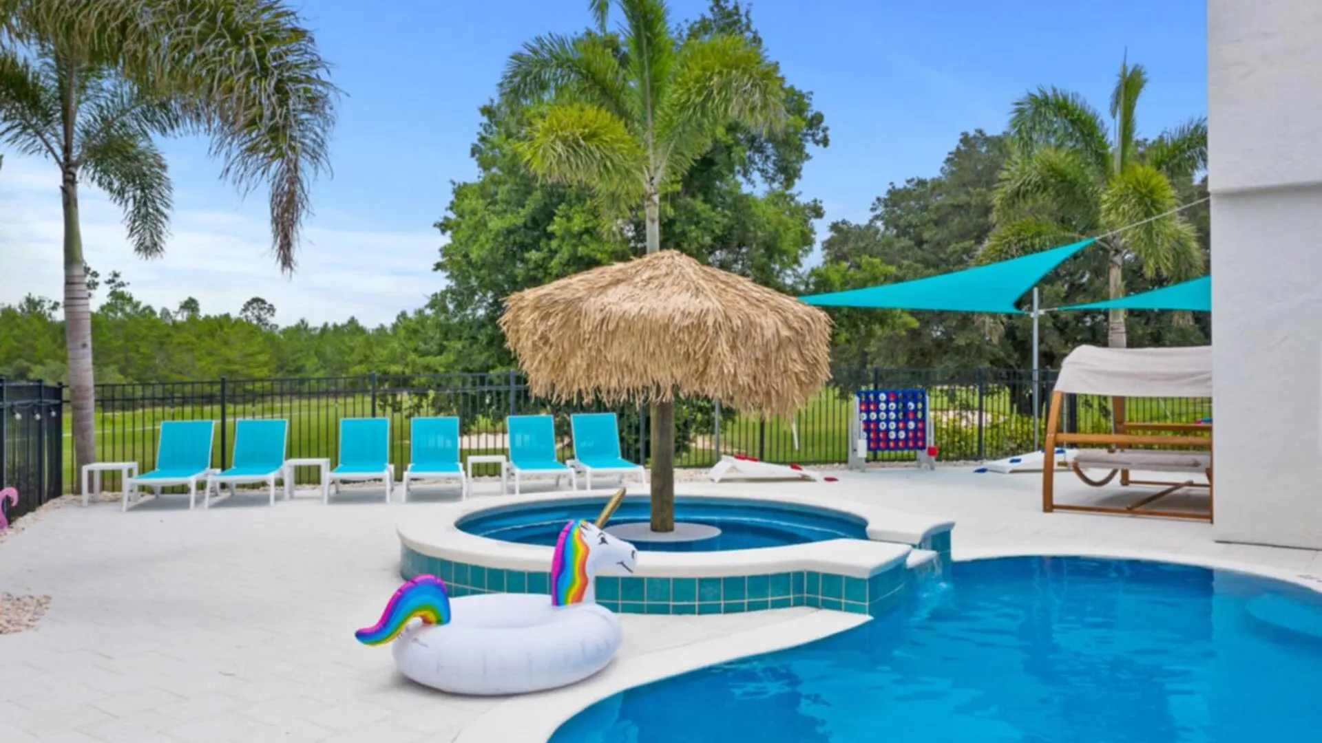 Luxury With Private Pool On Reunion And Orlando 5086 Villa