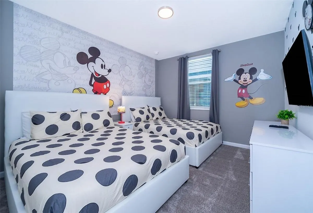 Holiday home Mickey Themed -championsgate Pool, Gym *