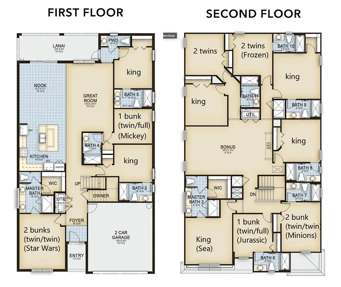 Holiday home Luxury 12br W/ Pool & Near Kissimmee