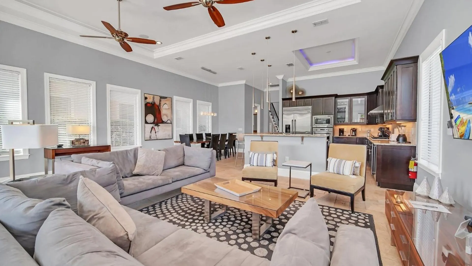 Elegant Oasis: 5 Bed In Orlando6633