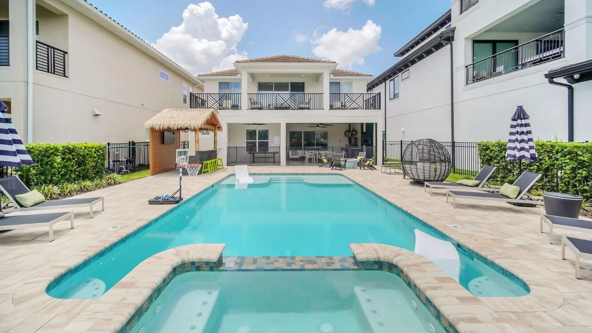 Villa Luxurious 6 Bedroom In Orlando Oasis6635 *