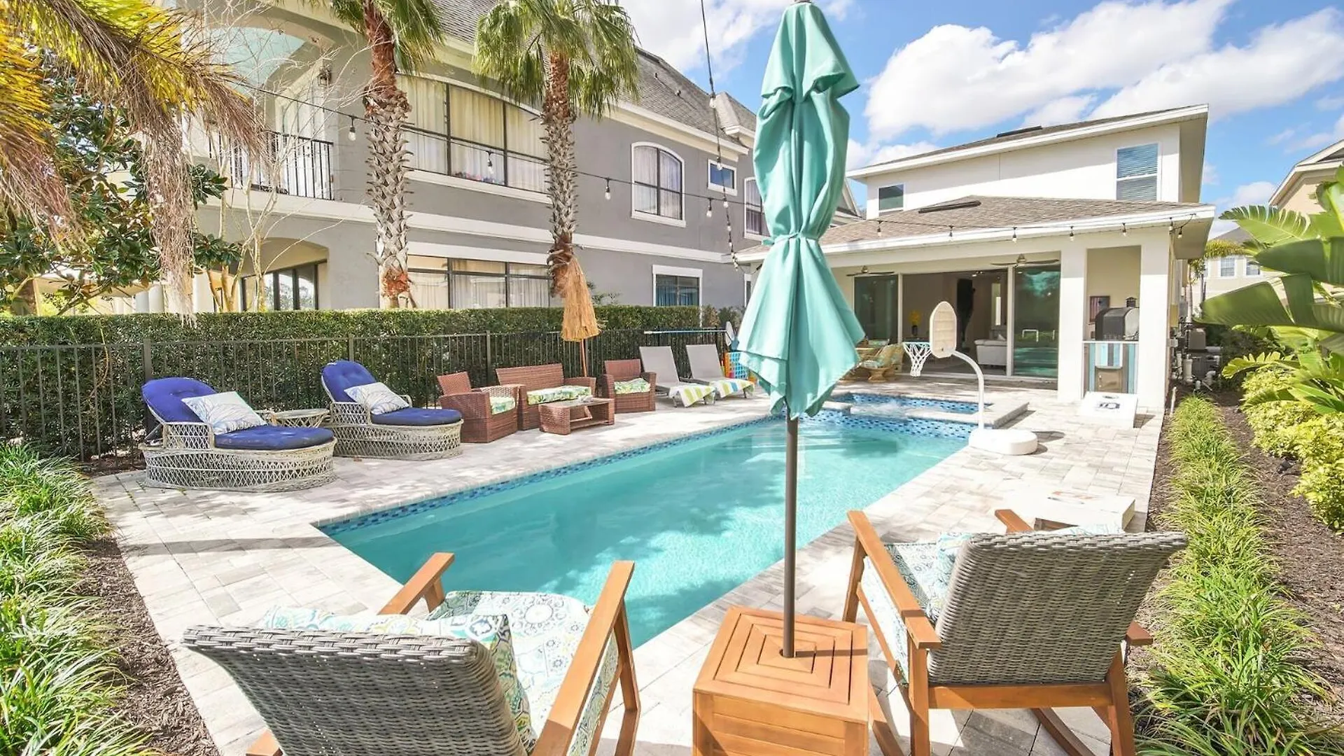 Elegant 4 Bedroom Oasis In Orlando6613 Villa Kissimmee