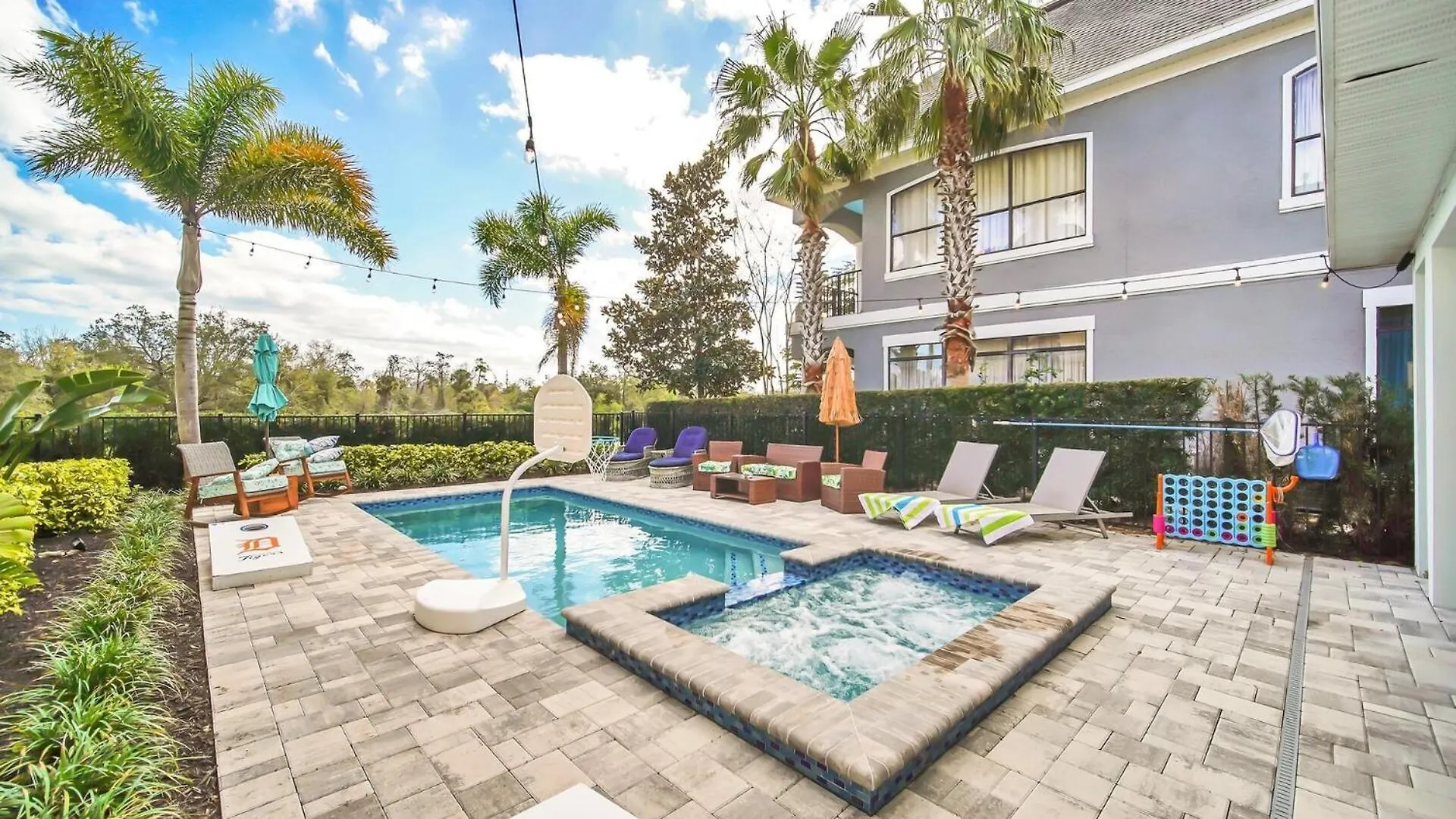 Villa Elegant 4 Bedroom Oasis In Orlando6613 Kissimmee