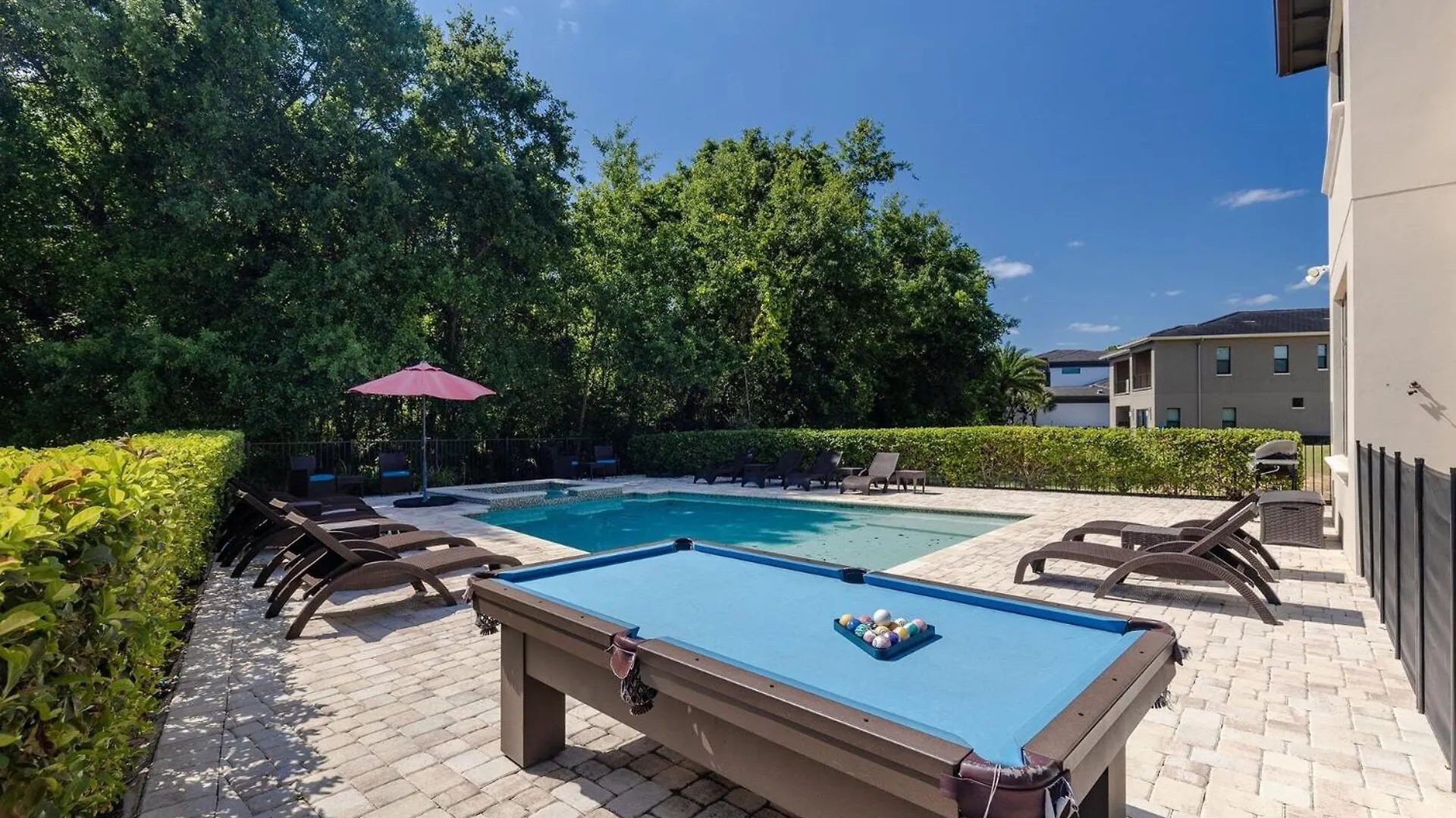 Villa Elegant 7 Bedroom Oasis In Orlando6595 Kissimmee