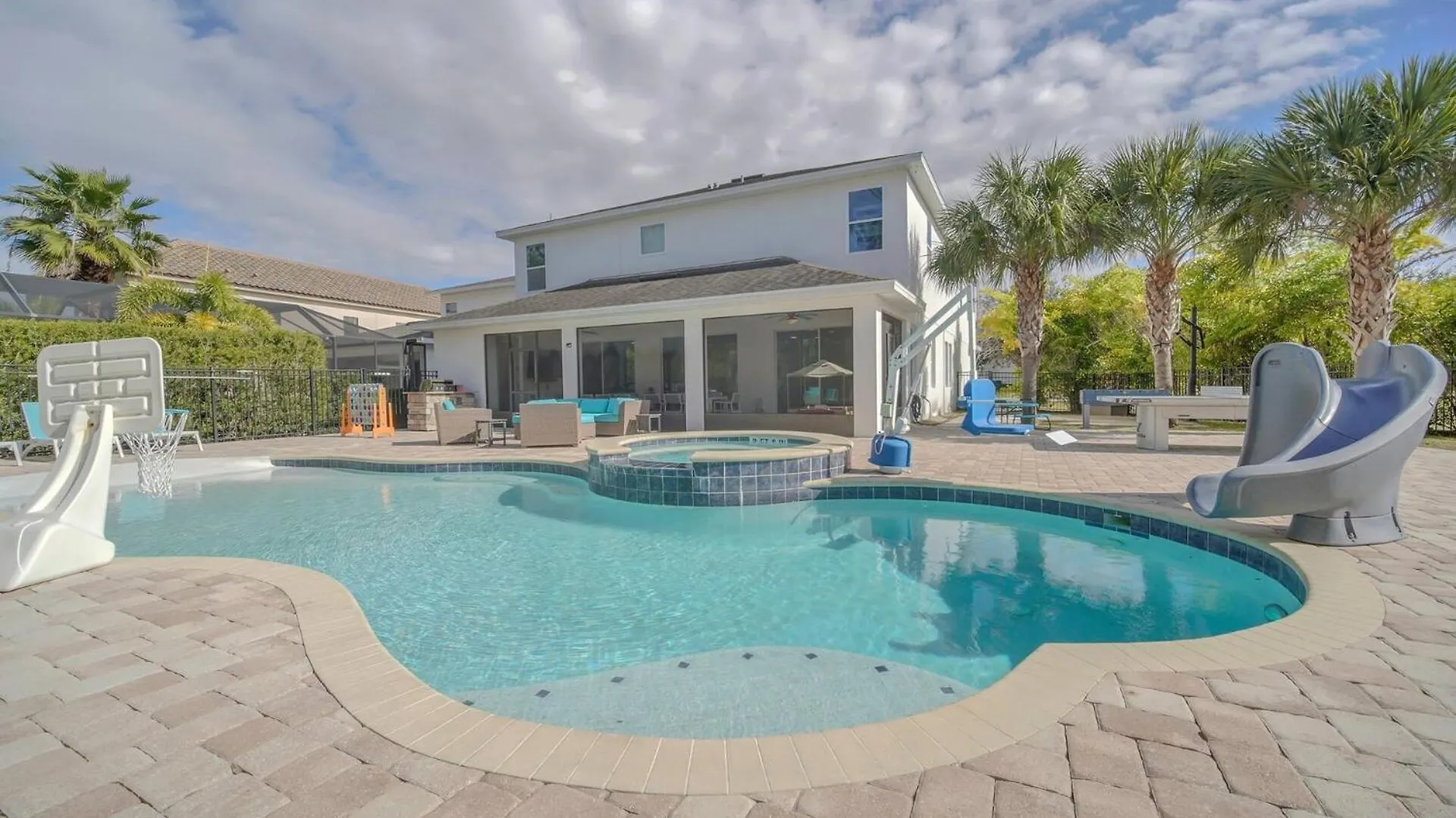 Villa Dreamy 8 Bedroom In Orlando6594 *