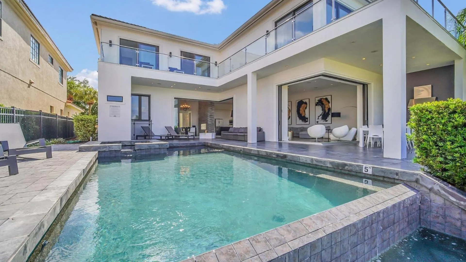 Villa Attractive 6 Bedroom In Orlando6589 *