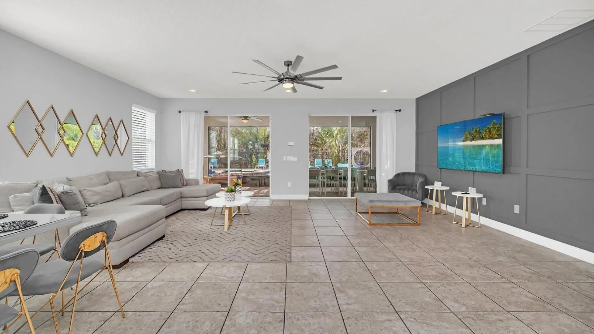 Dreamy 8 Bedroom In Orlando6594 Villa Kissimmee