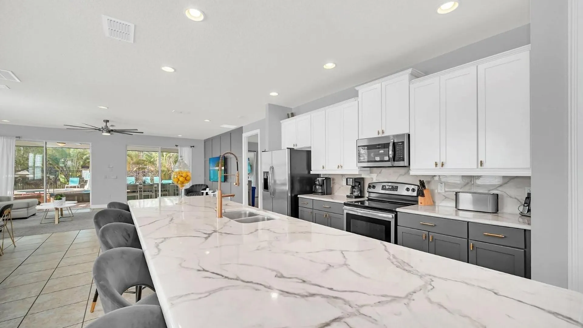 Dreamy 8 Bedroom In Orlando6594 Villa Kissimmee