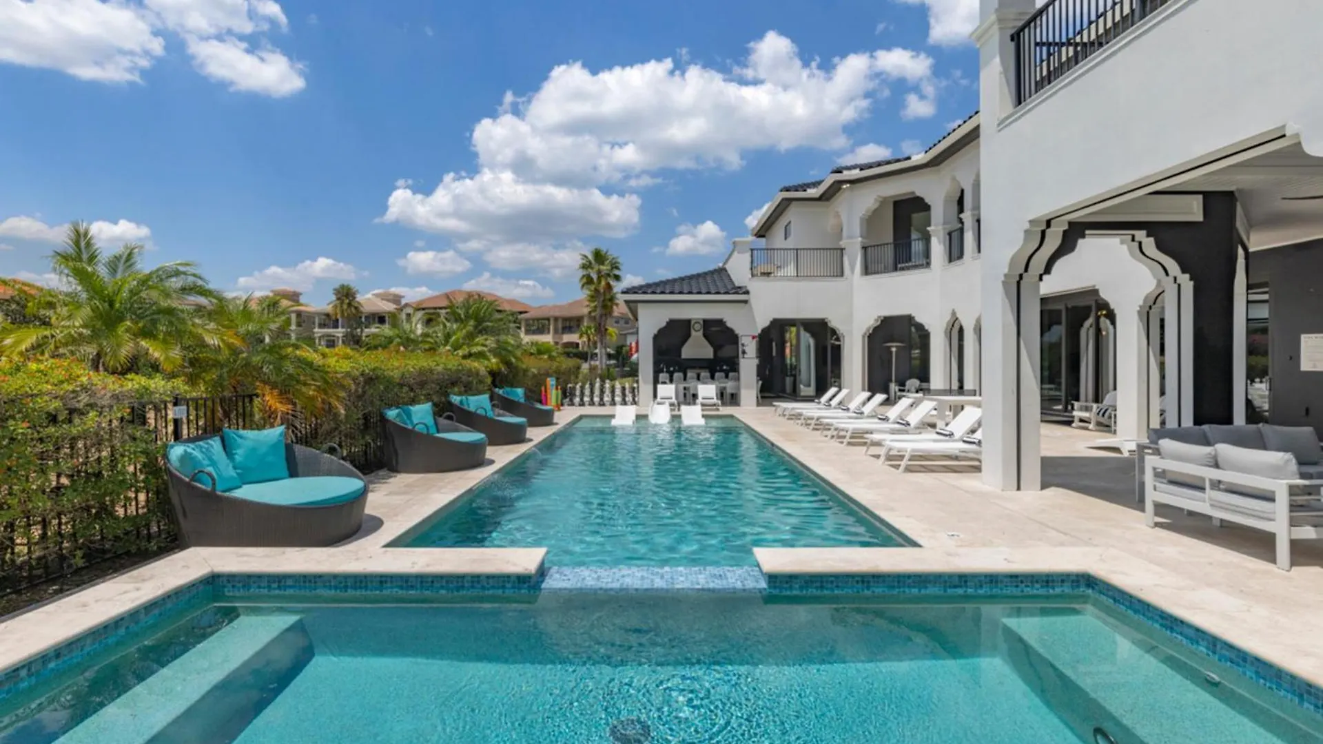 Villa Luxurious 12 Bedroom In Orlando Paradise6585 *