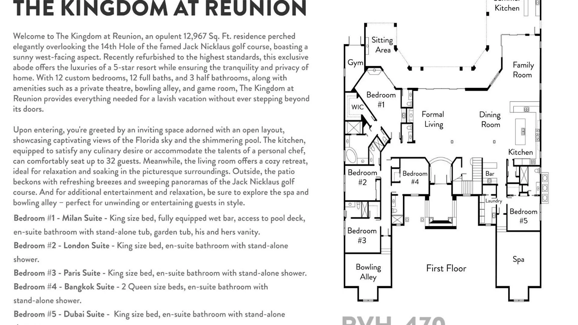 Luxurious 12 Bedroom In Orlando Paradise6585 Kissimmee